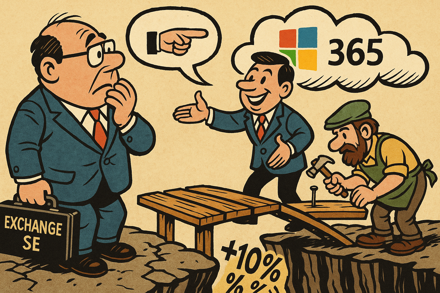 Exchange Server SE im SPLA: Brücke , letzte teure Chance oder Wettbewerbsfalle?