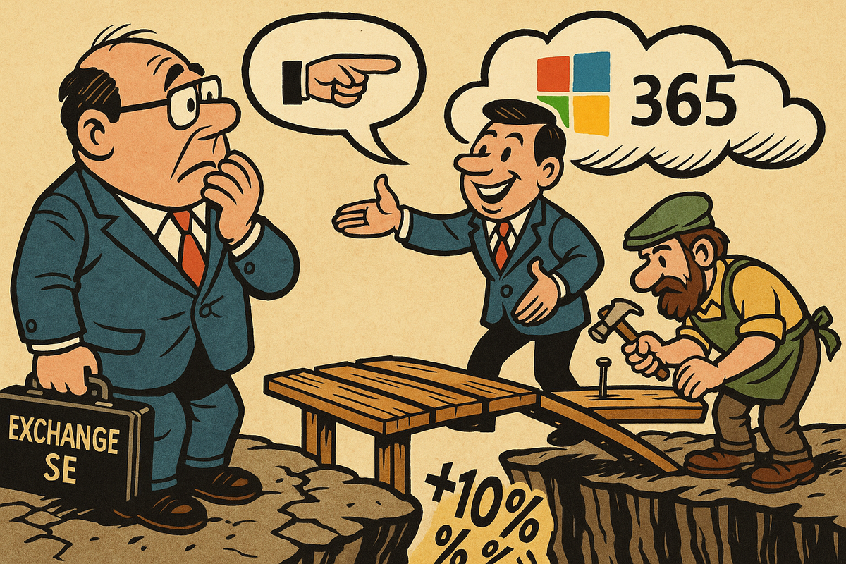 Exchange Server SE im SPLA: Brücke , letzte teure Chance oder Wettbewerbsfalle?